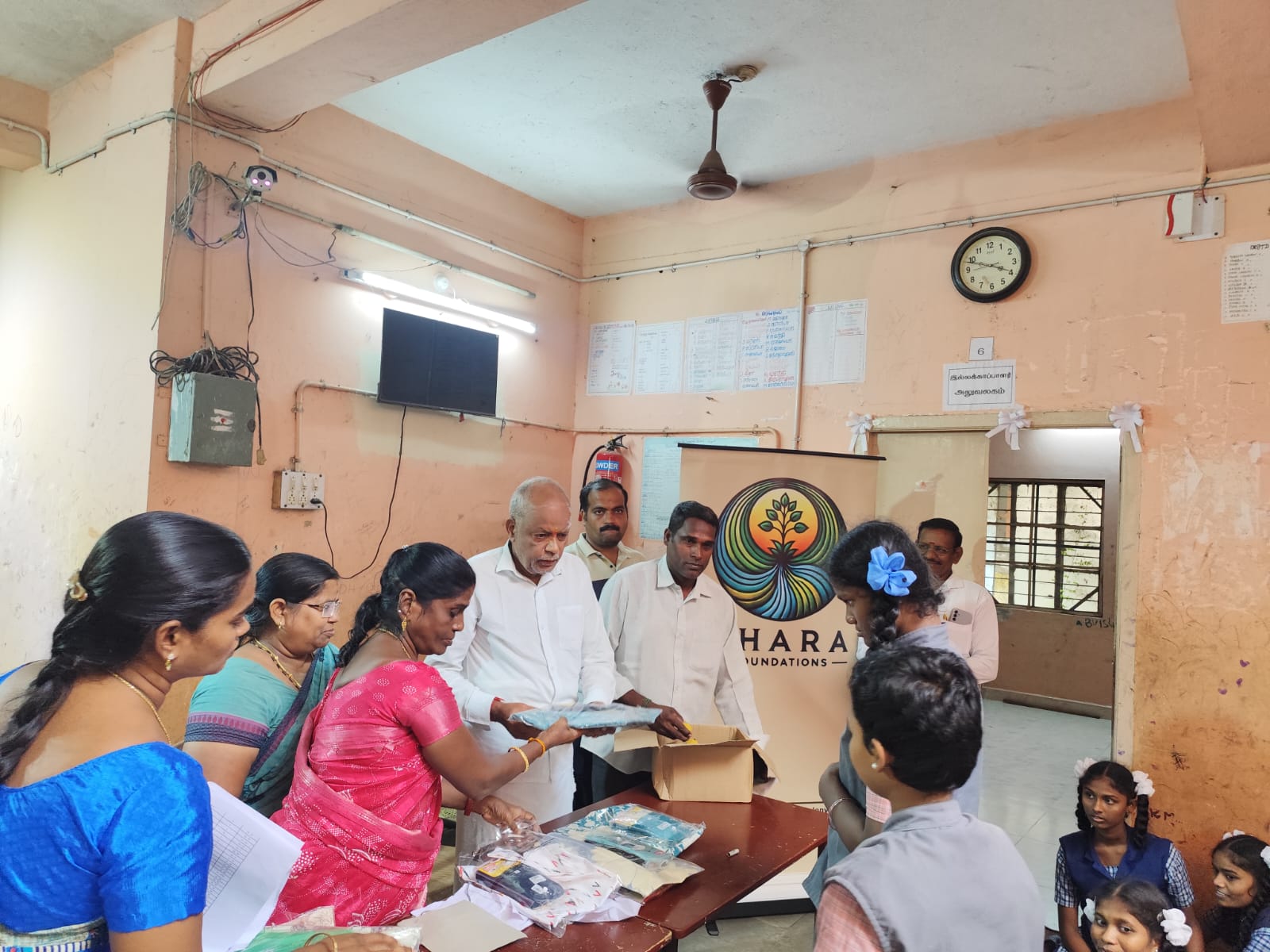 Providing Diwali Dresses To Home Children