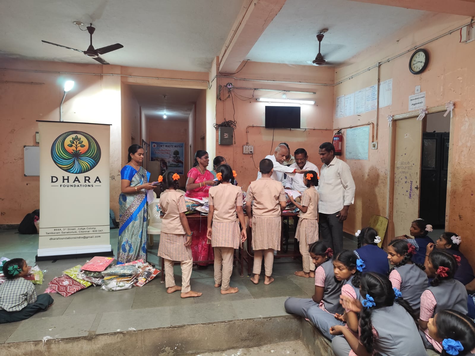 Providing Diwali Dresses To Home Children