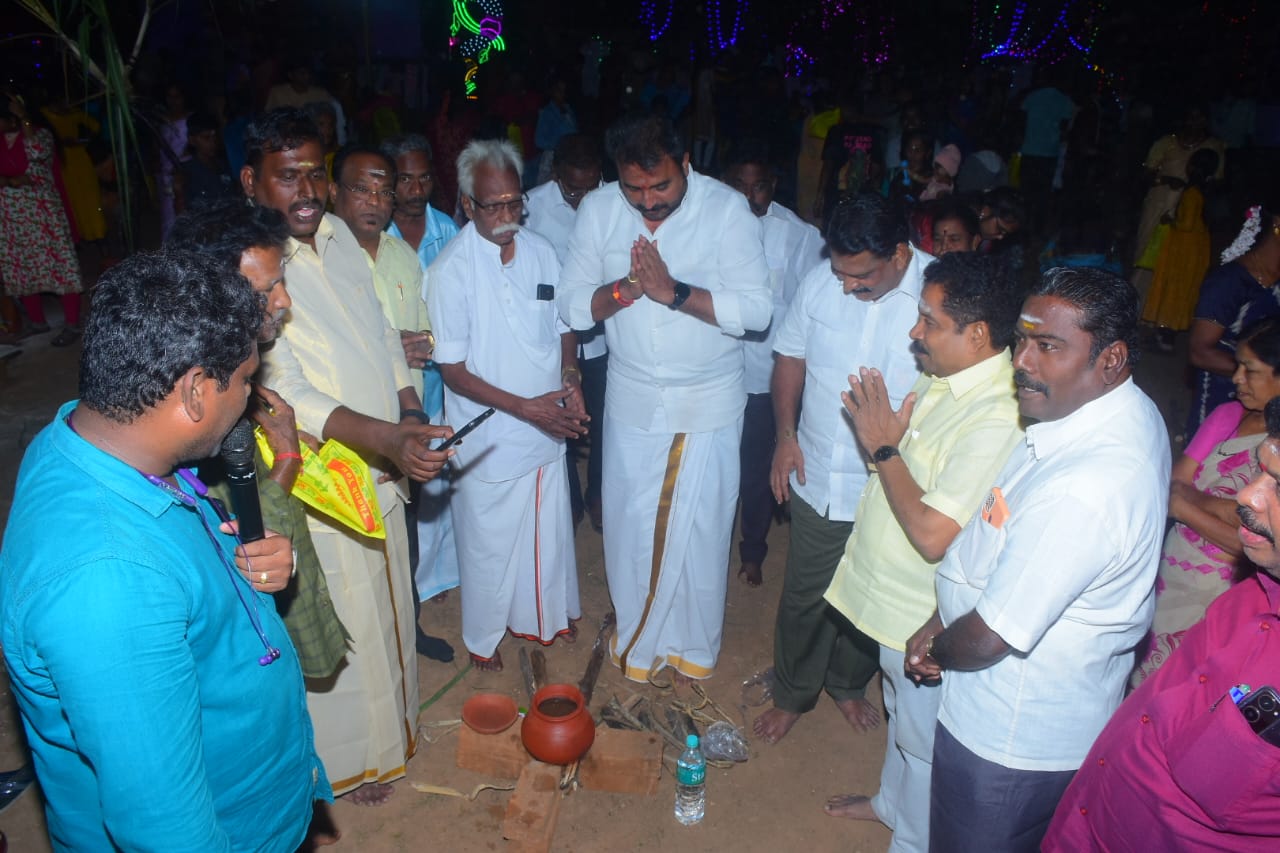 Felicitation of Sports children at Cuddalore during Pongal festival