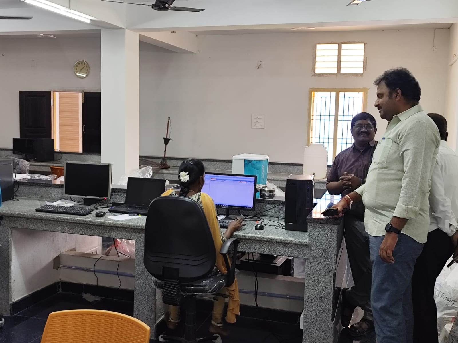 In Digitisation activities for Women Self Help Group society