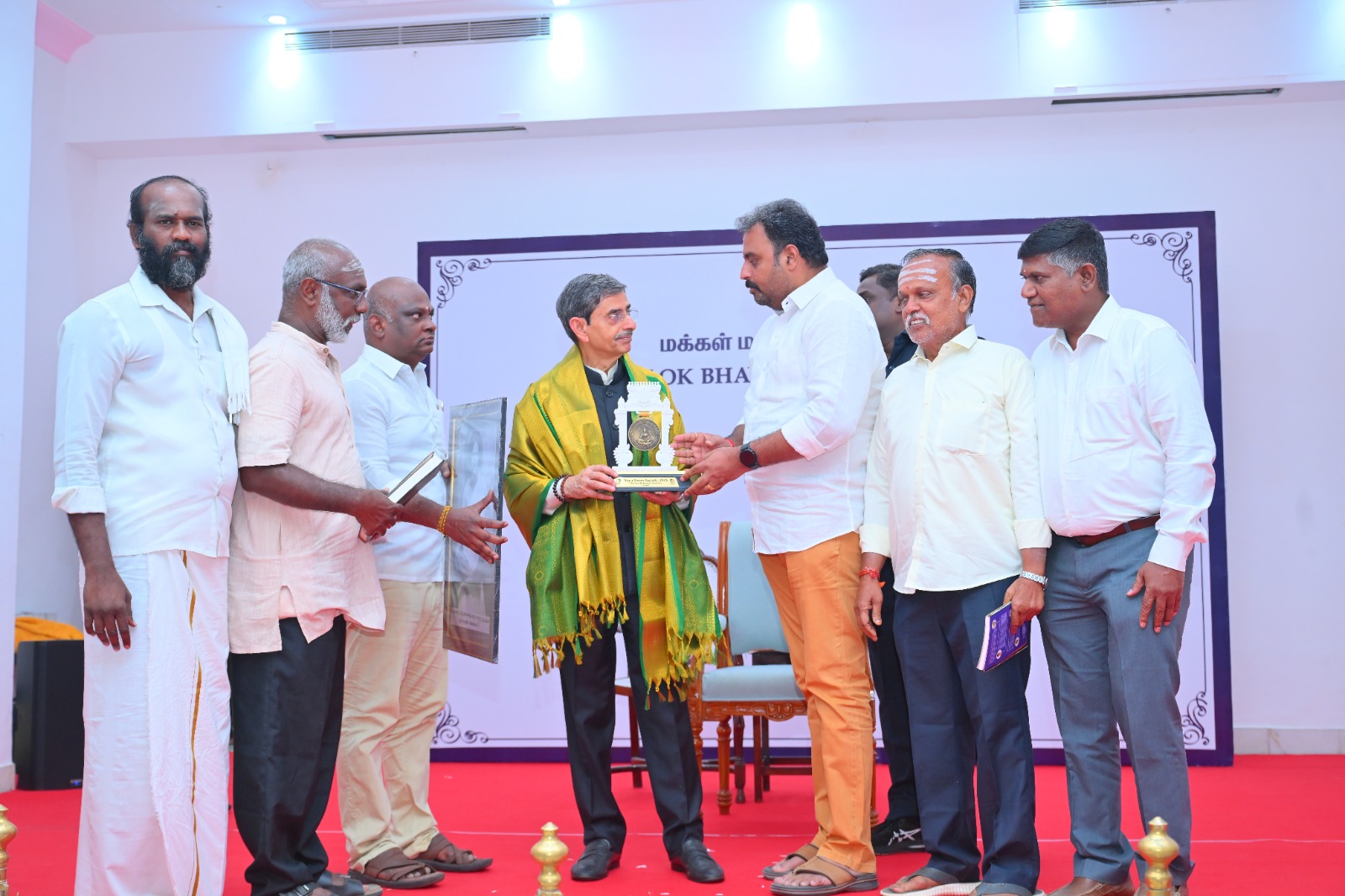 Send-Off Ceremony in Honour of His Excellency, Honourable Governor Shri R. N. Ravi.